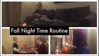 Fall Relaxing Night Time Routine 2017 | Working Mom