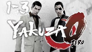 Yakuza 0 все ролики на русском языке с озвучкой | Перевод Yakuza 0 | 1-3
