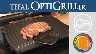 Perfektes Entrecôte-Steak (Ribeye) - gesund zubereitet | Tefal OptiGrill (Stufe: medium)