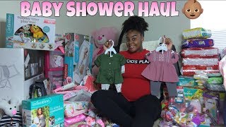 HUGE BABY SHOWER HAUL 2018 | TEEN MOM