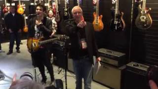 NAMM Show 2017 John Mayer PRS press conference J-MOD 100 Amp