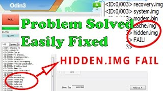 [Error Solved] How to fix odin at hidden.img.ext4 fail! (size) is too big - Jan 2018