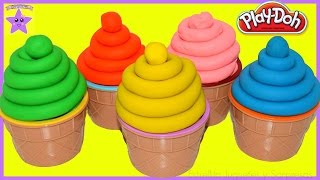 Helados de Plastilina Play Doh Sorpresa minions Fashems MLP Dory Huevos Sorpresa Juguetes Español