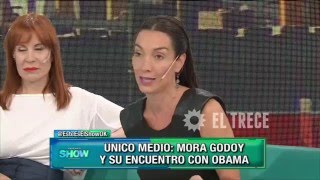 Mora Godoy cuenta su experiencia de haber bailado con Obama