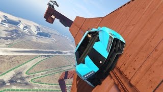 ГОНКИ GTA 5 - РАМПА ВОКРУГ ГОРОДА!