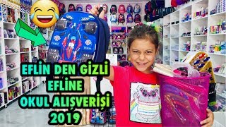 OKULA DÖNÜŞ 2019 | GİZLİ Okul Kırtasiye Alışverişi | Back To School -Eğlenceli Çocuk Videosu Sevimli