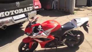 Презентация мотоцикла Honda CBR 600RR