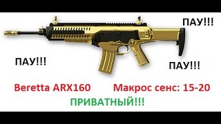 МАКРОС:Beretta ARX160 ПРИВАТ!!!
