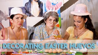 Decorating EASTER EGGS with the Chonga Girls GONE WRONG