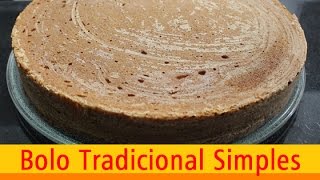 Como Fazer Bolo Tradicional Simples - Mega Receitas