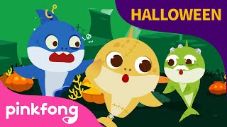 Tiburones Zombi de Halloween y más canciones para niños|+Recopilación| Pinkfong Canciones Infantiles