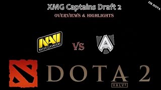 Na'Vi vs Alliance, Game 1 | XMG Captains Draft Season 2 | Overviews & Highlights | DS Dota 2