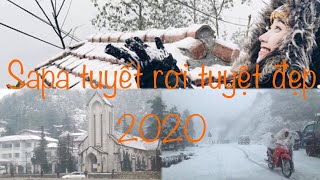 Sapa tuyết rơi tuyệt đẹp đầu năm 2020 I Snow in Sapa Vietnam