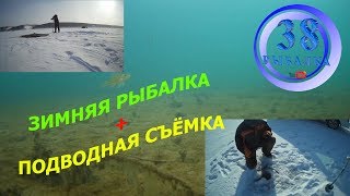 ЗИМНЯЯ РЫБАЛКА 2019. подводный мир. ловля окуня.