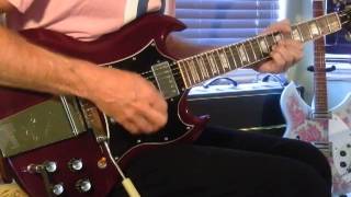 The Who: "Sparks" (solo guitar) 1995 Gibson SG Standard w/Maestro Vibrato, Vox AC30 amp