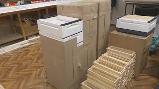 Пополнение на пасеке. Новые корпуса из пенополистерола . ППС Пеноулик.