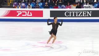 Evgenia Medvedeva World Championship FP 2019 Евгения Медведева メドベージェワ