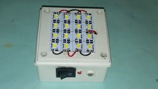 How to Make a MINI Rechargeable LED LIGHT