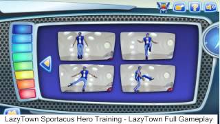 LazyTown Sportacus Hero Training - LazyTown Full Gameplay