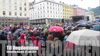 Folkehavet i Bergen synger Til Ungdommen