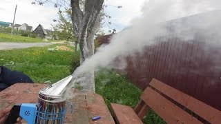 Дымарь из Китая  Тест драйв  Smoker from China  A test drive