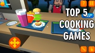 TOP 5 COOKING GAMES for android/iOS