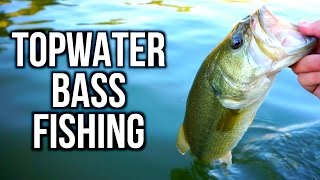 Summer Topwater Bass Fishing