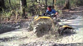 Quads and Argos in action at Creek Bottom ATV Park Doles Georgia