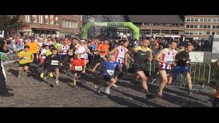 Nivelles: Départ du Semi-marathon 2015 + Ralenti  (HD)