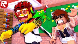 РОБЛОКС КАК Я СБЕЖАЛ С УРОКА! ПОБЕГ ИЗ ШКОЛЫ В ROBLOX видео симулятор веселая мини игра для детей