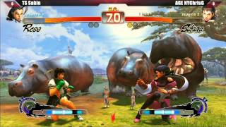 SSF4 Top 8 TS Sabin vs AGE NYChrisG - East Coast Throwdown V