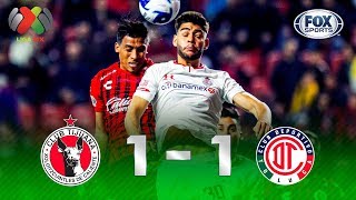 Tijuana - Toluca [1-1] | GOLES | Jornada 5 | Liga MX