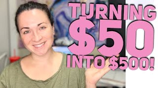 THRIFT WITH ME! $50 INTO $500 SELLING ON EBAY & POSHMARK!