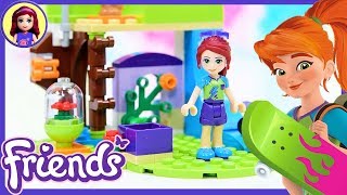 LEGO Friends Mia's Bedroom Build Review Silly Play Kids Toys
