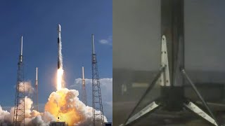 Falcon 9 launches Nilesat 301 and Falcon 9 first stage landing