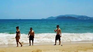 Городской пляж. Вьетнам,Нячанг (Vietnam, Nha Trang city beach)