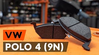 Cómo cambiar los pastillas de freno delantero en VW POLO 4 (9N) [VÍDEO TUTORIAL DE AUTODOC]