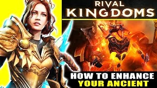 Rival Kingdoms Age of Ruin : How to Enchance Your Ancient With Pure Primus (iphone Gameplay)