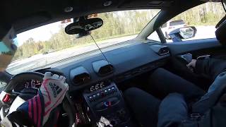 Lamborghini Huracan Pure Driving and Slides @ Mission Raceway