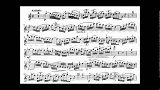 Bach, J.S. violin concerto in A minor BWV 1041