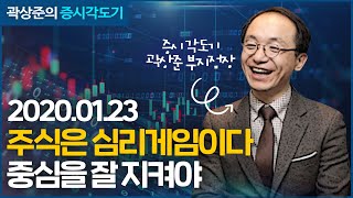 [증시각도기] 주식은 심리게임이다. 중심을 잘 지켜야