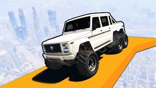 НЕПРОХОДИМЫЕ КОЛЕСА И 40 МИНУТ СКИЛЛ ТЕСТА НА ДАБСТЕ 6x6 В GTA 5 ONLINE