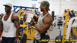 Arnold 2018 Shoulder Workout: Rasy Edmonds, George Brown & Aladino DInardo