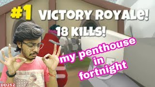 My penthouse in fortnight | Trainer.io gameplay | fortnight in android | #game DD252