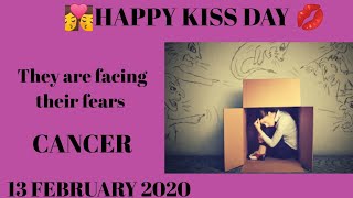 Cancer daily love reading ? THEY ARE FACING THEIR FEARS ? 13 FEBRUARY 2020