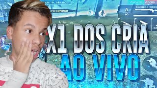 ? FREE FIRE AO VIVO ? X1 DOS CRIA ? COM INSCRITOS ? VALENDO CALÇA ANGELICAL ?