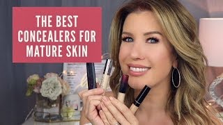 The BEST Under Eye Concealers for Mature Skin + Tips to Avoid Creasing and Caking!