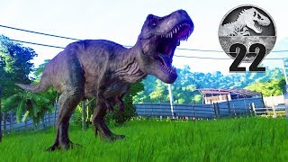 Jurassic World Evolution - Part 22 - AN ANGRY T-REX