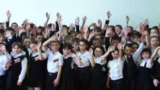 Класс ! Аэробика на перемене в школе п.Гранитный 2015 .