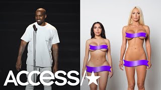 Kanye West Unveils New Yeezy Campaign With Nude Kim Kardashian Lookalike Model! | Access